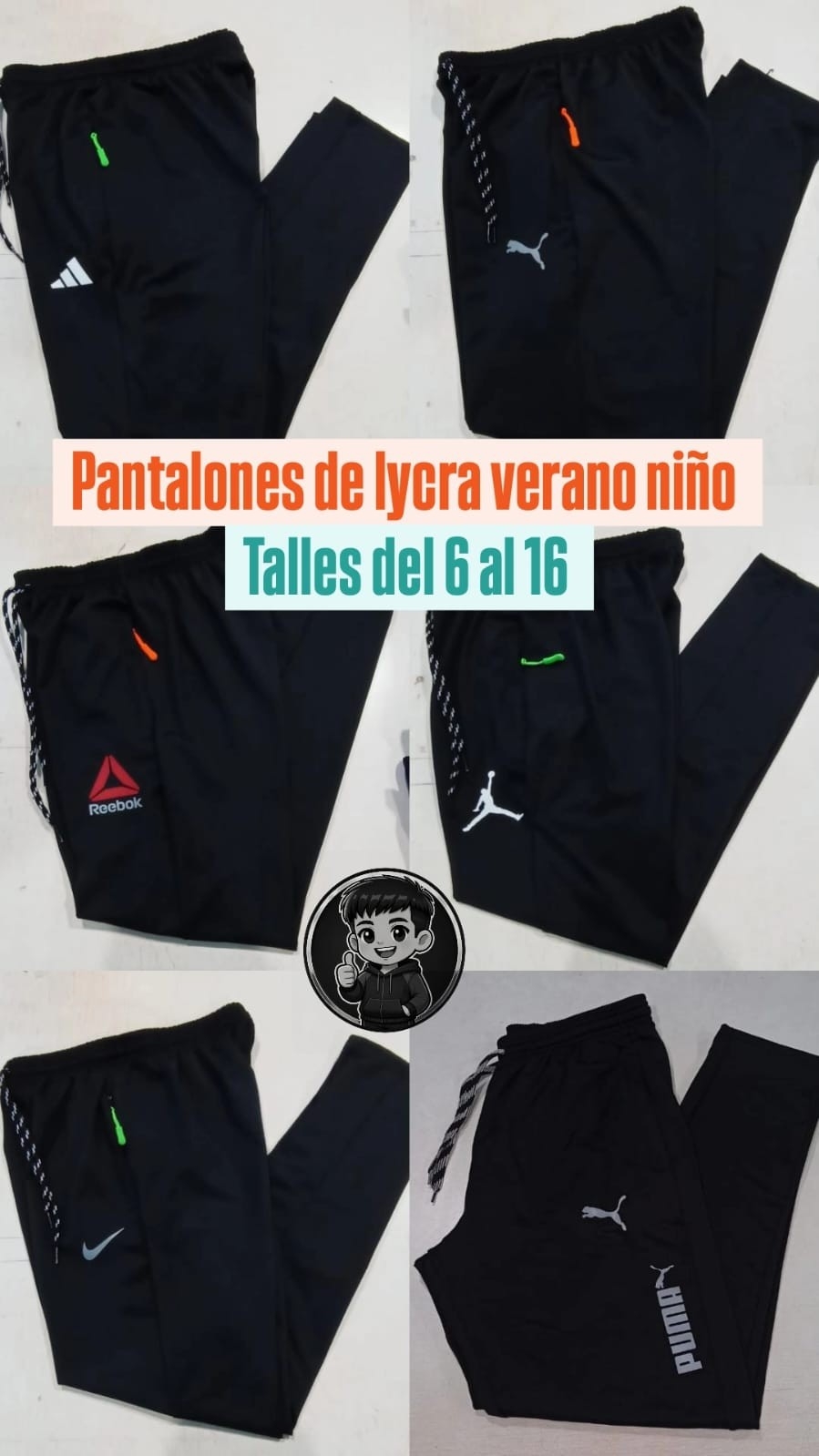 Pantalón Deportivo Niños ( N  ) - Imagen 5