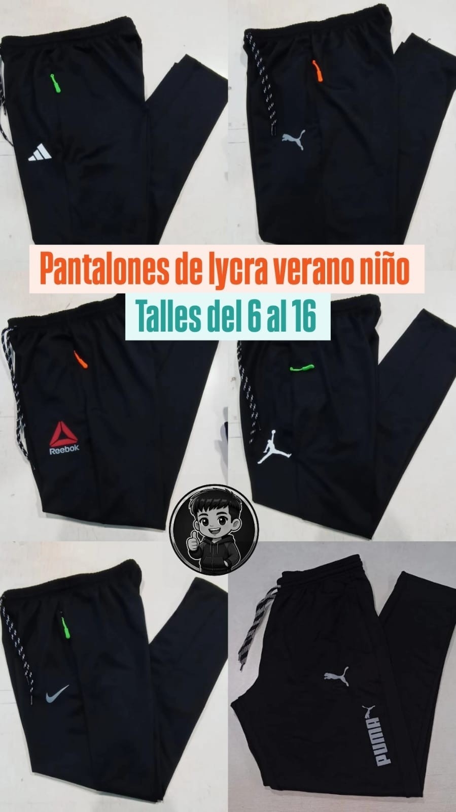Pantalón Deportivo Niños ( N  ) - Imagen 4