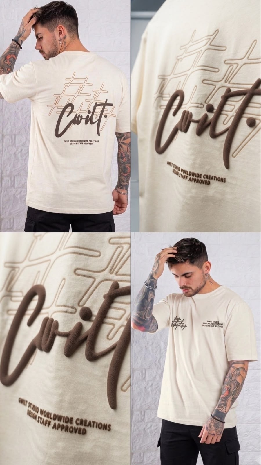 Remeras  Oversize Alto Relieve ( N ) - Imagen 7