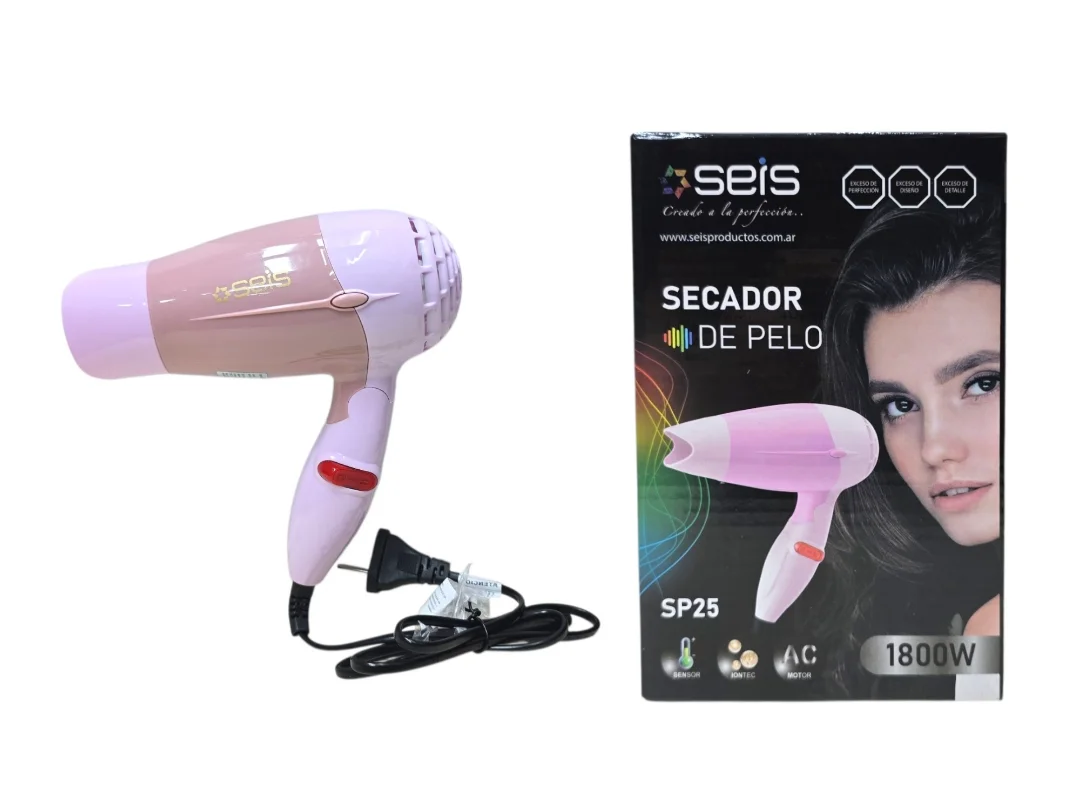 Secador de Pelo Seis 1800w (sp25) - Imagen 1