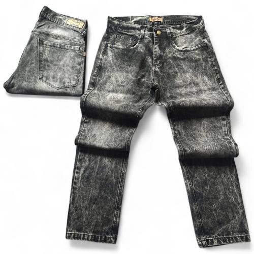 Pantalón Mom Recto Hombre Gris Nevado