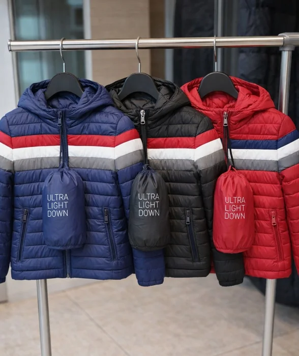 Campera de Niño con Piel