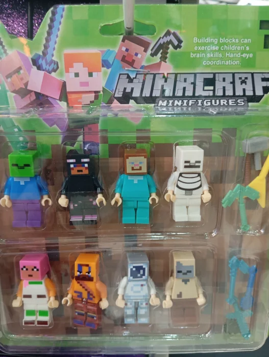 Muñecos Minacarft