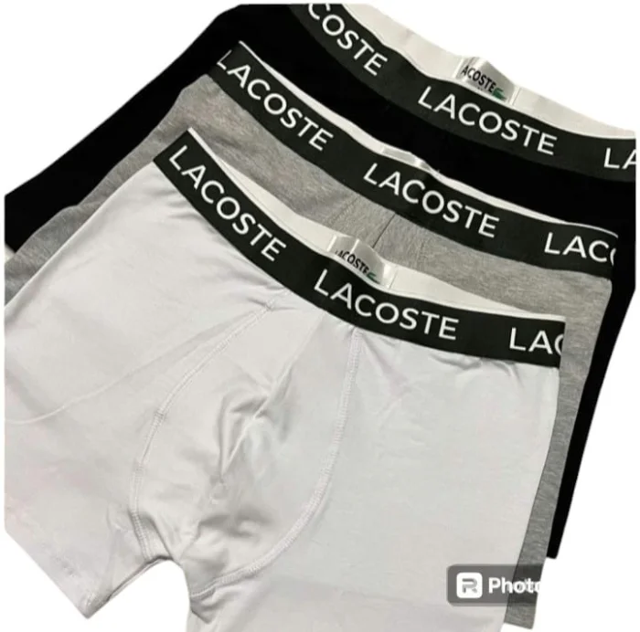Bóxer Lacoste Algodón Peinado por Docena
