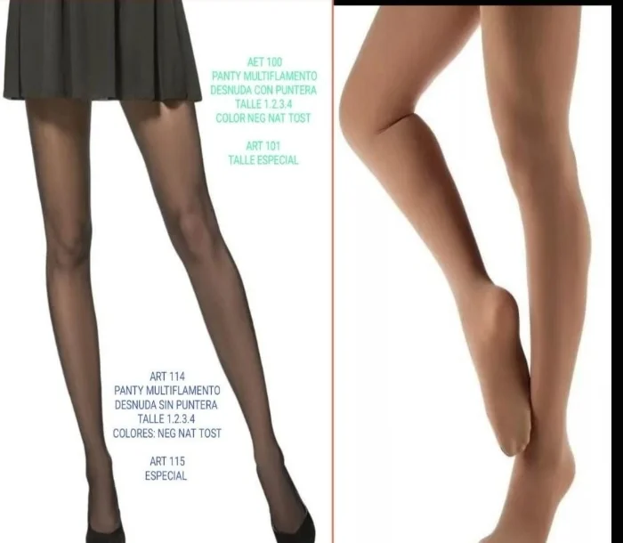 Panty Multifilamento por Docena