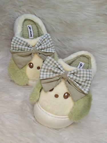 Pantufla Conejo Moño Cuadrille