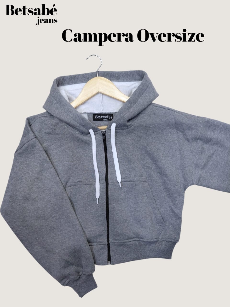 Campera Oversize Rustico Pesado - Imagen 2