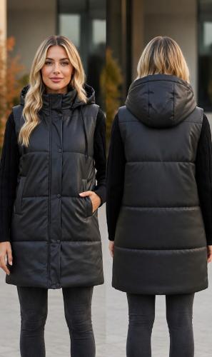 Maxi Chaleco Tapa Cierre