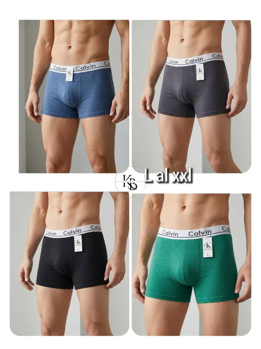 12 Boxer Calvin Hermosos Colores