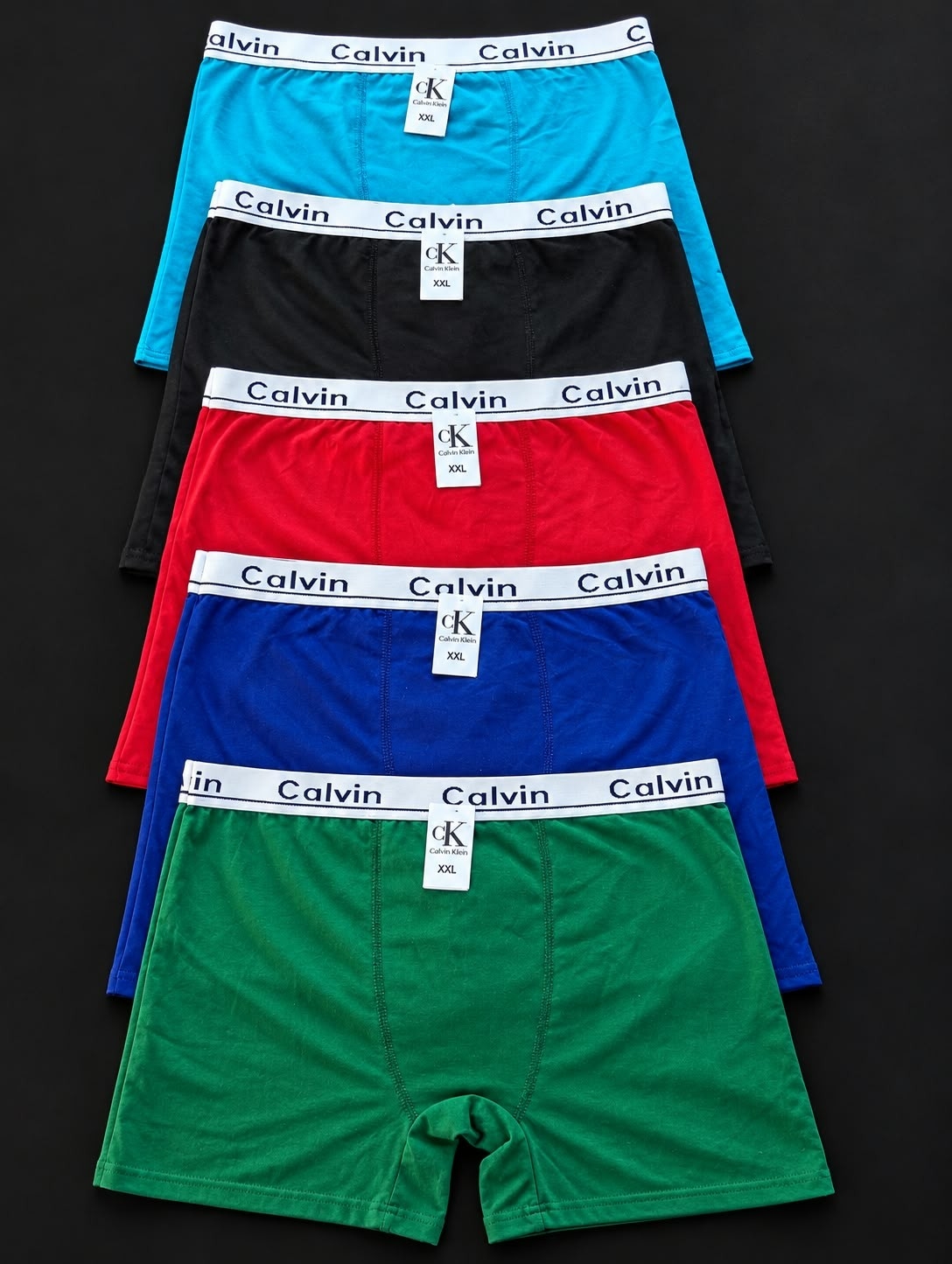 12 Boxer Calvin Hermosos Colores - Imagen 2