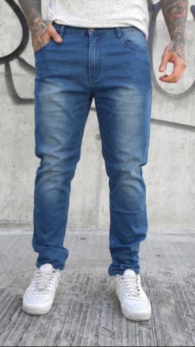 Pantalón Semi Recto/semi Chupin -jeans Elastizados - Miniatura 2