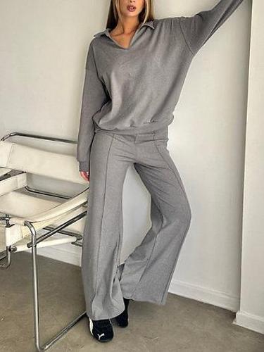 Conjunto Buzo y Palazzo Jogger