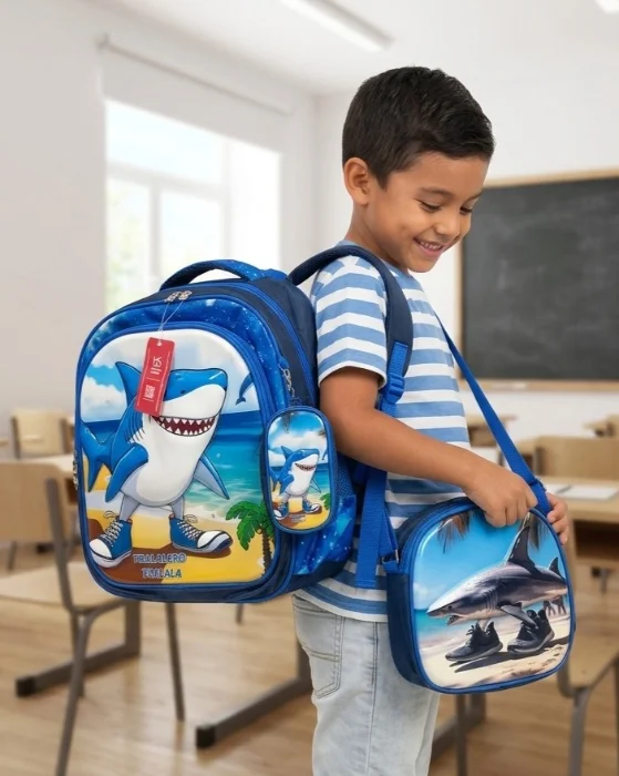 Mochilas 3 Piezas con Luces Italian Brainrots