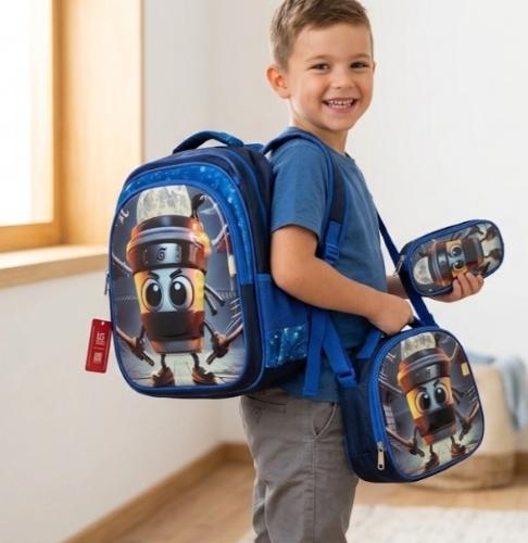 Mochilas 3 Piezas con Luces Italian Brainrots - Miniatura 2