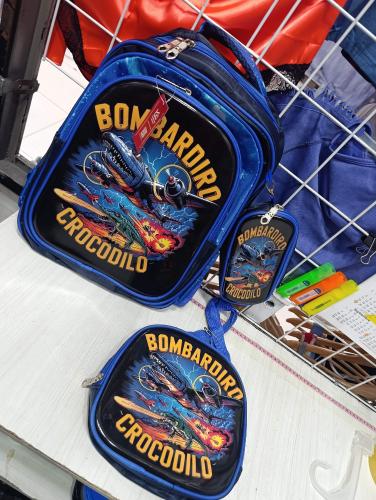 Mochilas 3 Piezas con Luces Italian Brainrots - Miniatura 6