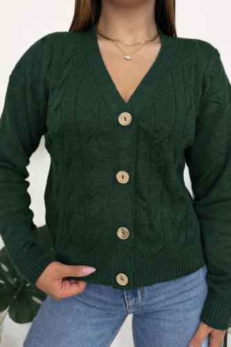 Cardigan Trenza