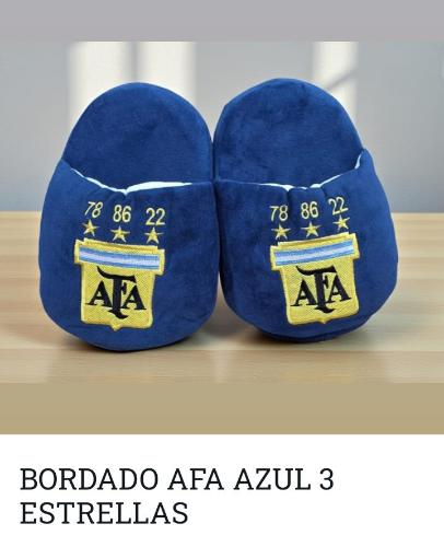 Pantuflones Lisos Bordados y Sublimados - Miniatura 4