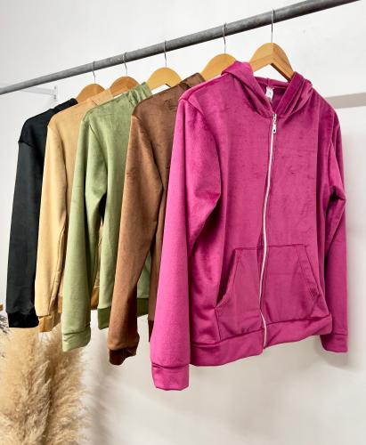 Campera Plush Bifaz