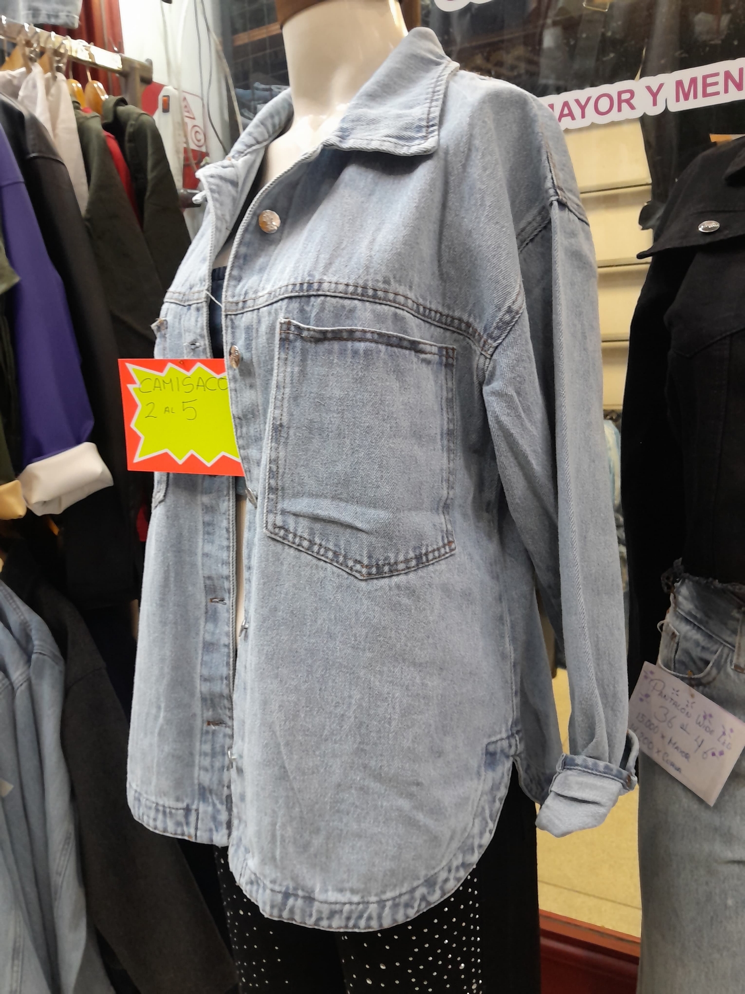 Camisaco de Jeans - Imagen 2
