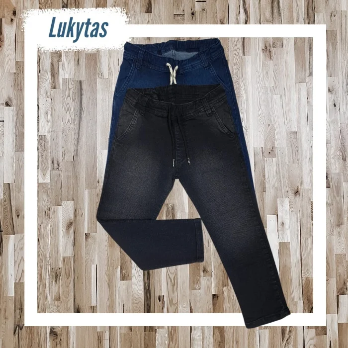Pantalon Todo Elástico Recto Jeans
