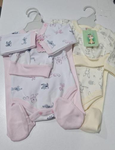 Ajuar Rn 3 Piezas Unisex - Miniatura 3