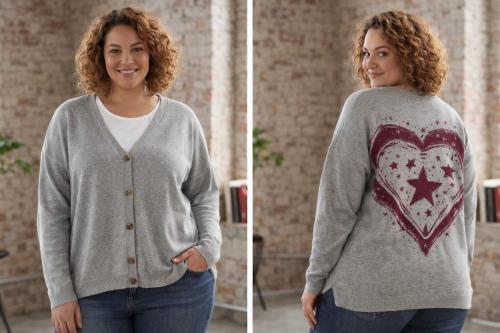 Cardigan Corazón