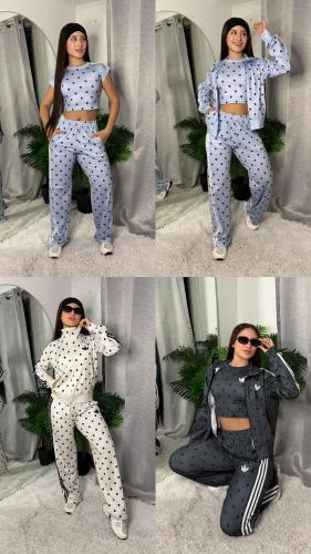 Set Adidas Polka 3 Pzas