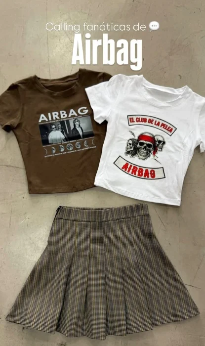 Remera Baby Tee Airbag