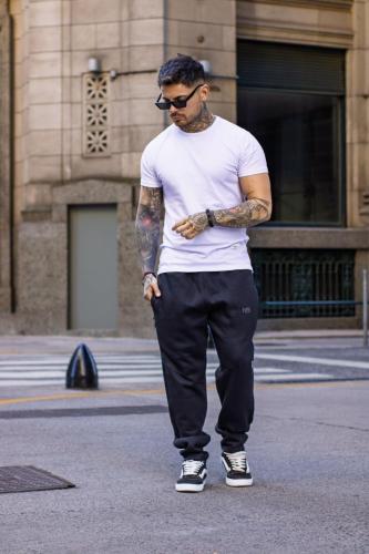 Pantalon de Friza Premium con Cierres Recto