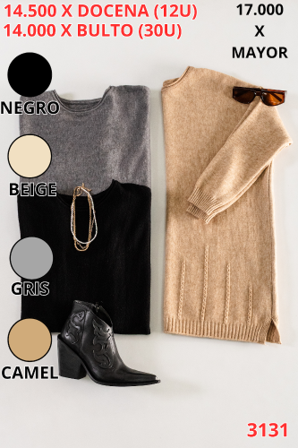 Sweater  Trenzas 3131