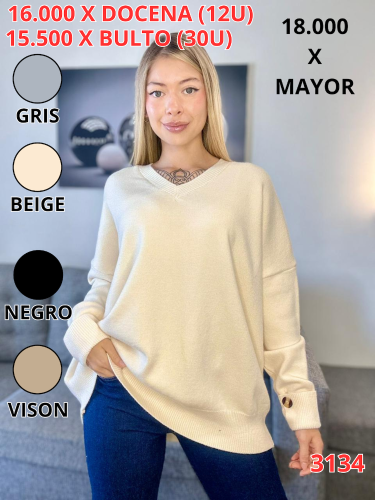 Sweater  Oversize V 3134