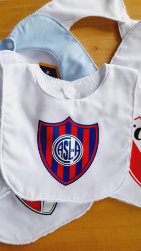 Baberos Fútbol, Boca, River, San Lorenzo, Velez, Racing, Independiente - Miniatura 2