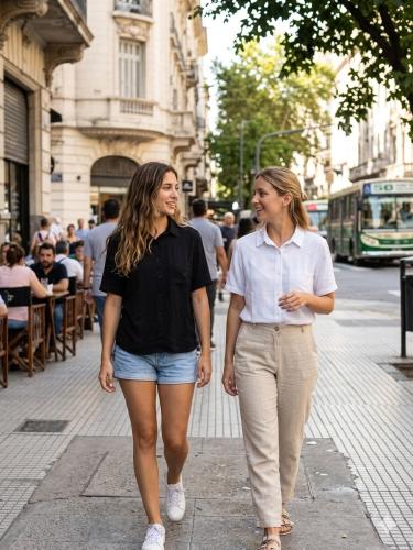 Camisas Manga Corta de Dama