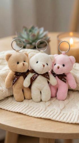 Reingreso Llavero Peluche Oso Kawaii Japones