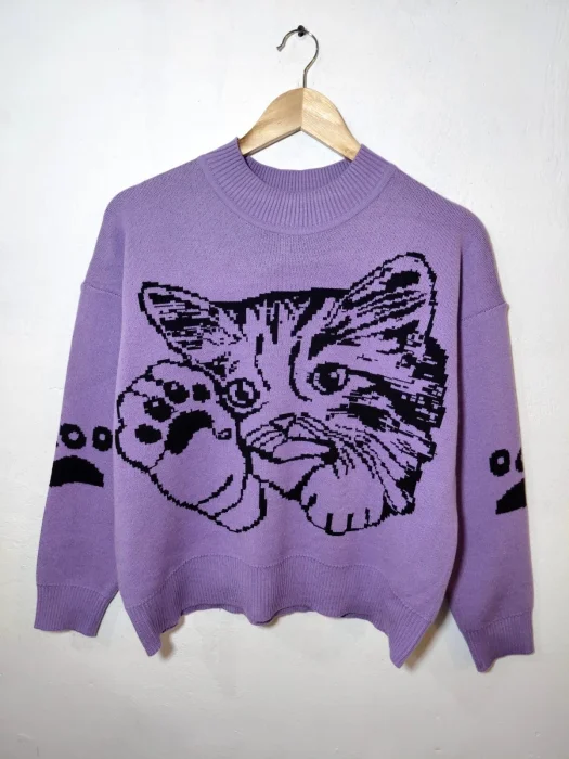 Sweater Gato - Doble Hilo Bremer