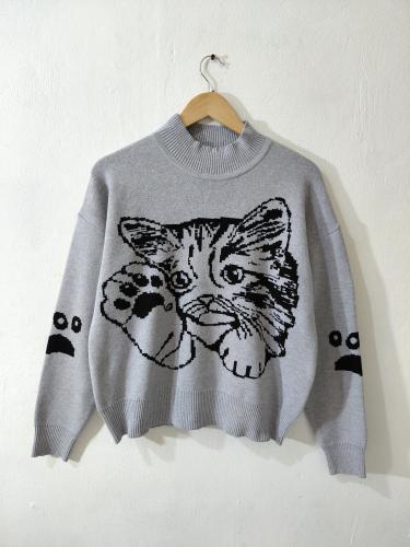 Sweater Gato - Doble Hilo Bremer - Miniatura 2