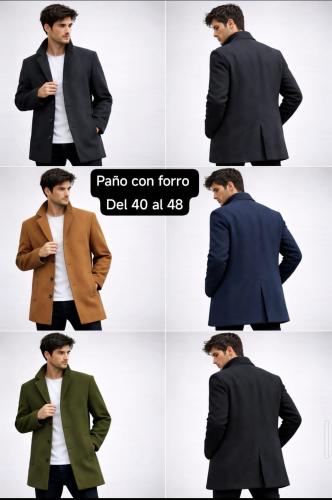 Tapados de Paño con Forro X Dentro