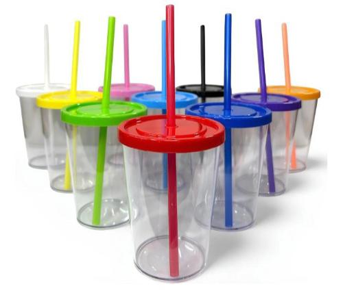 Vasos Cristal Colores