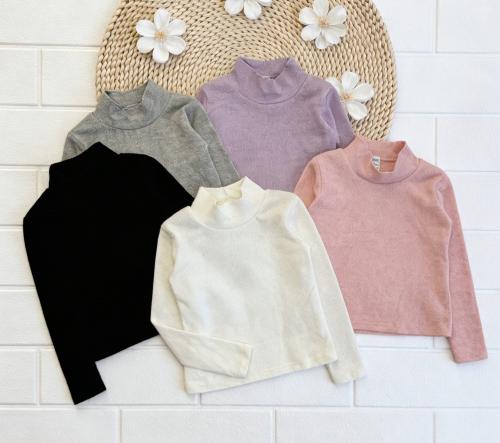 Polera  Lanilla Angora Elastizado Nena