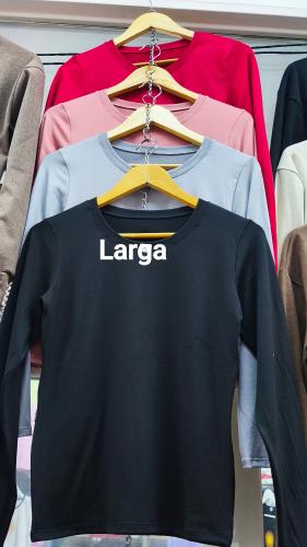 "  Camiseta Larga de Modal  "