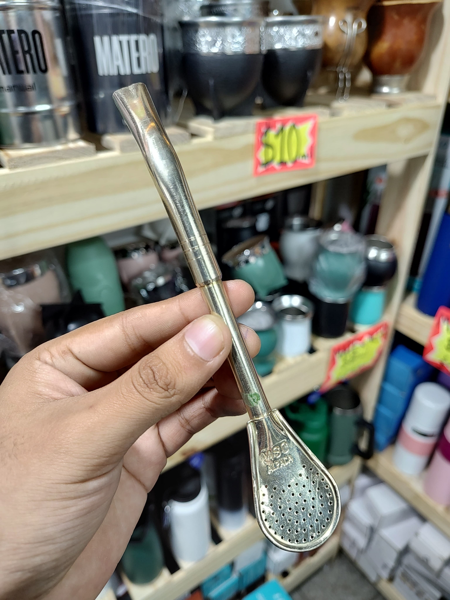 Bombilla de Alpaca - Imagen 1
