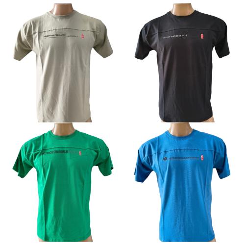 Remera Estampada en Algodon Peinado