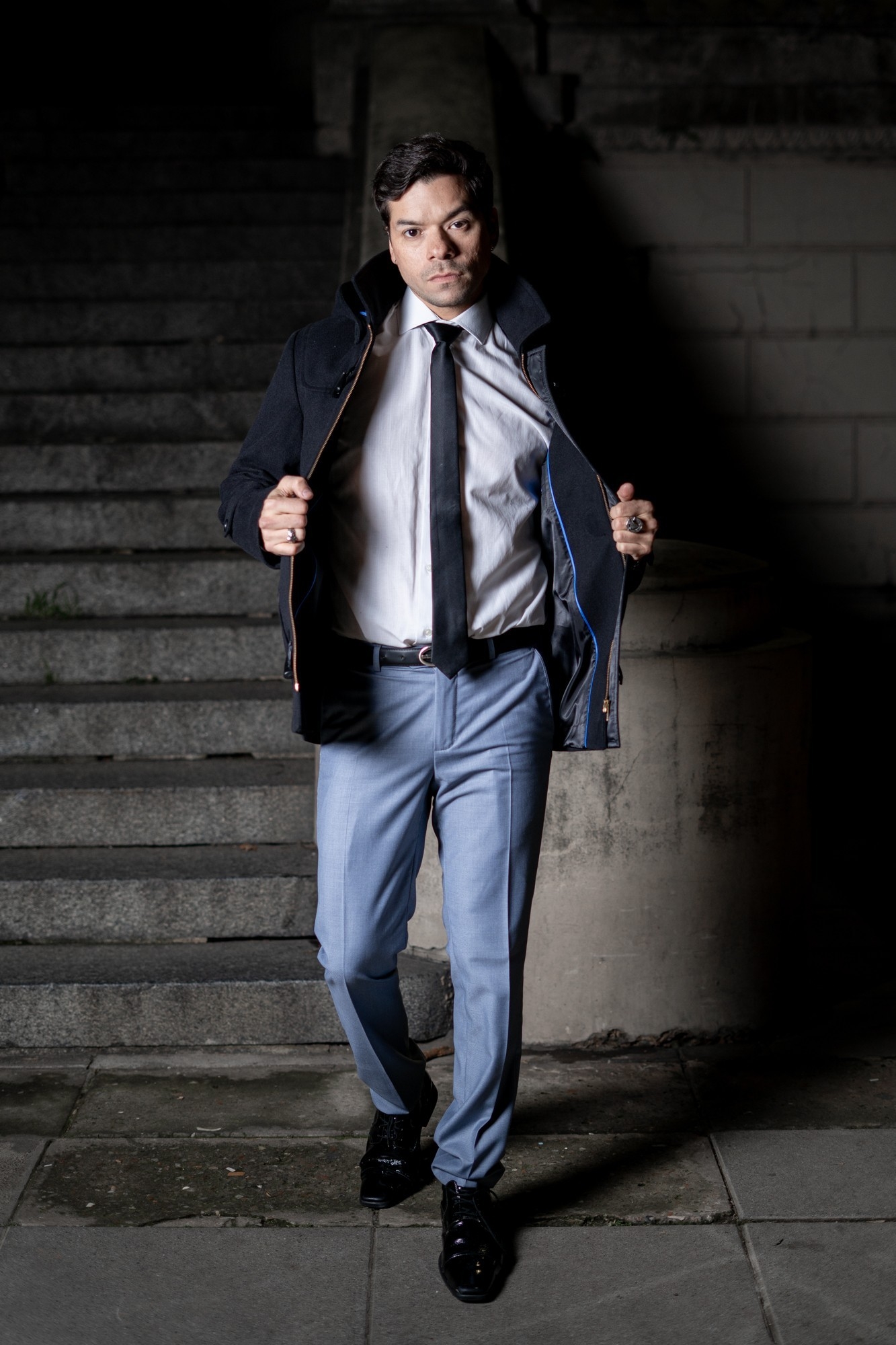 Tapado Montgomery Negro - Imagen 2