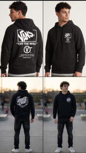 Buzo Doble Estampa Vans Frisa - Miniatura 2