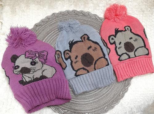 Gorro  Capibara  Piel Forro Niñ@s