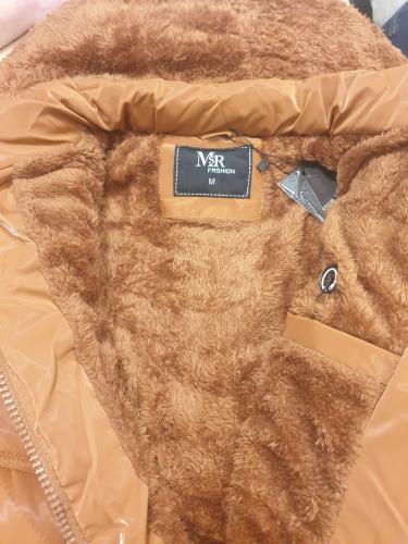 Campera Acharolada Camel - Miniatura 2