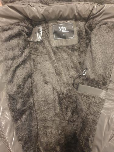 Campera Acharolada Gris - Miniatura 2