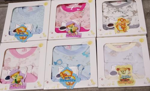 Ajuar con Camiseta de 3 Piezas en Caja - Miniatura 2