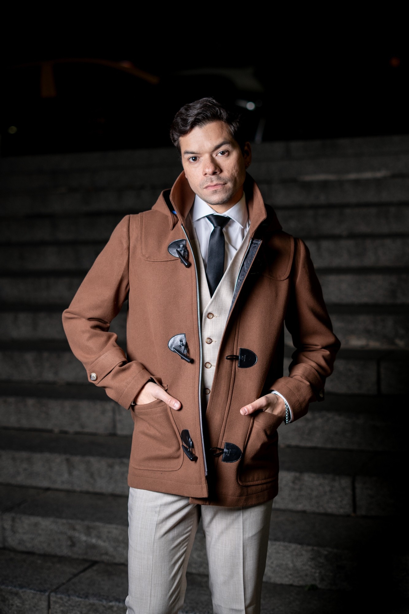Abrigo Montgomery Chocolate - Imagen 5