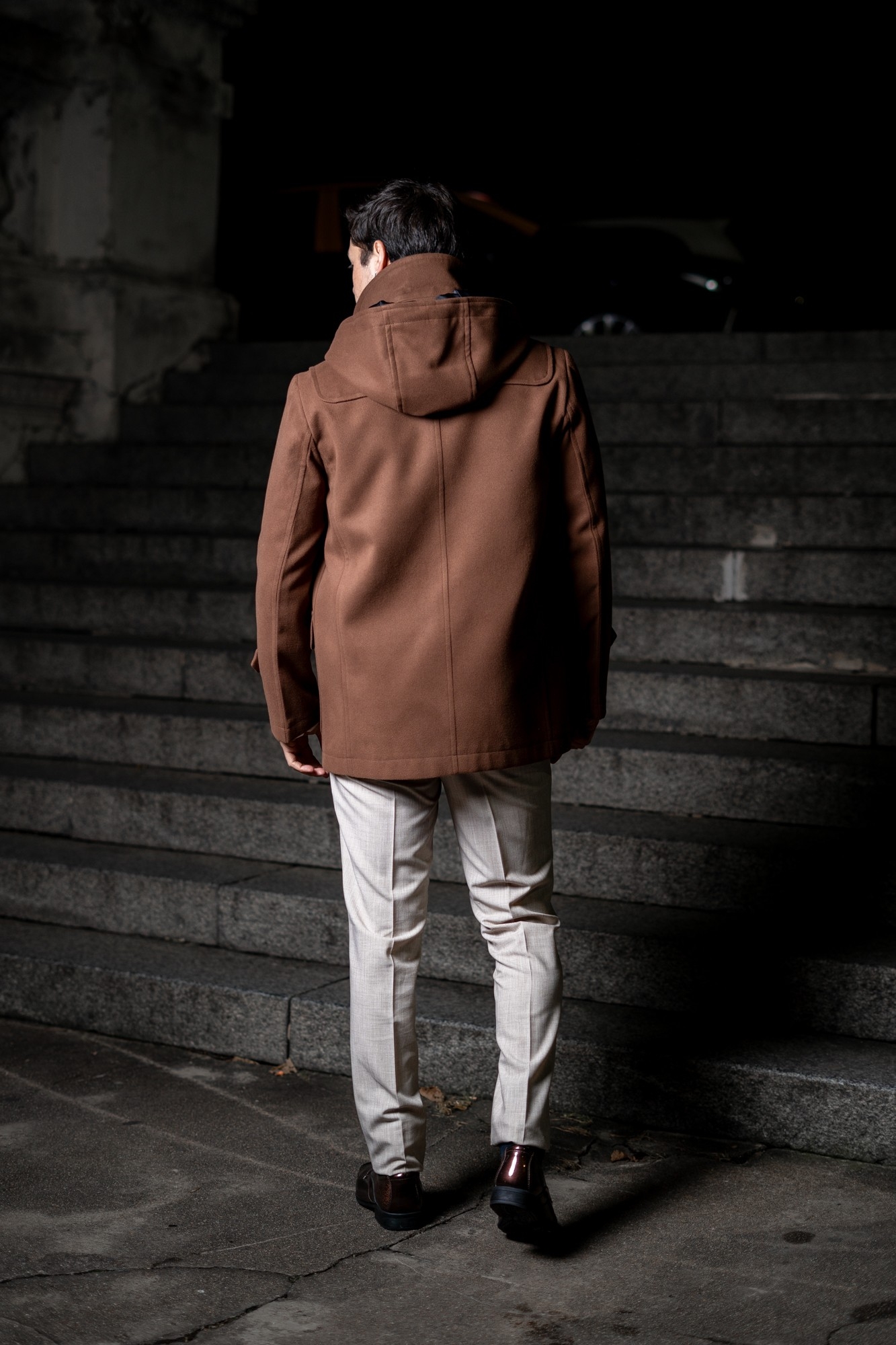 Abrigo Montgomery Chocolate - Imagen 6